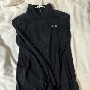 black under armor quarter zip